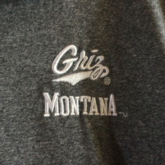 ✔️University of Montana Griz Athletic Knit Polo Shirt Mens Size XL - Picture 3 of 4